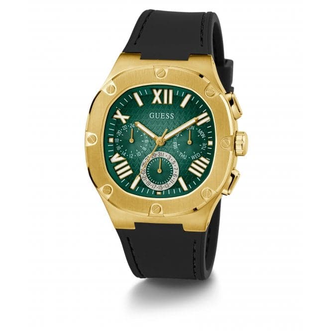 Guess Herrenuhr Watches Gents Headline Gold Tone Watch Gw0571g3 – GW0571G3