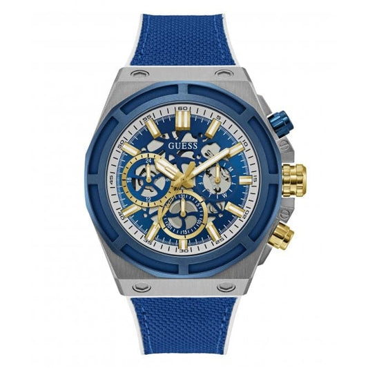 Guess Herrenuhr Watches Gents Masterpiece Blue Watch Gw0713g1 – GW0713G1