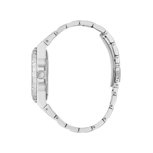 Guess Damenuhr Watches Reveal Ladies Trend Silver Stainless Steel Watch Gw0302l1 – GW0302L1