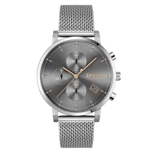 Hugo Boss Herrenuhr Men S Watch Associate Brushed Steel Rose Gold Hb1513807 – HB1513807