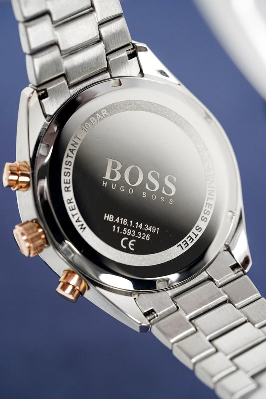 Hugo Boss Herrenuhr Men S Watch Champion Two Tone Black Hb1513819 – HB1513819