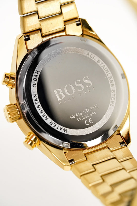 Hugo Boss Herrenuhr Men S Watch Champion Yellow Gold Hb1513848 – HB1513848