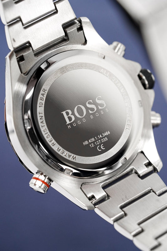 Hugo Boss Herrenuhr Men S Watch Chronograph Globetrotter Blue Hb1513823 – HB1513823