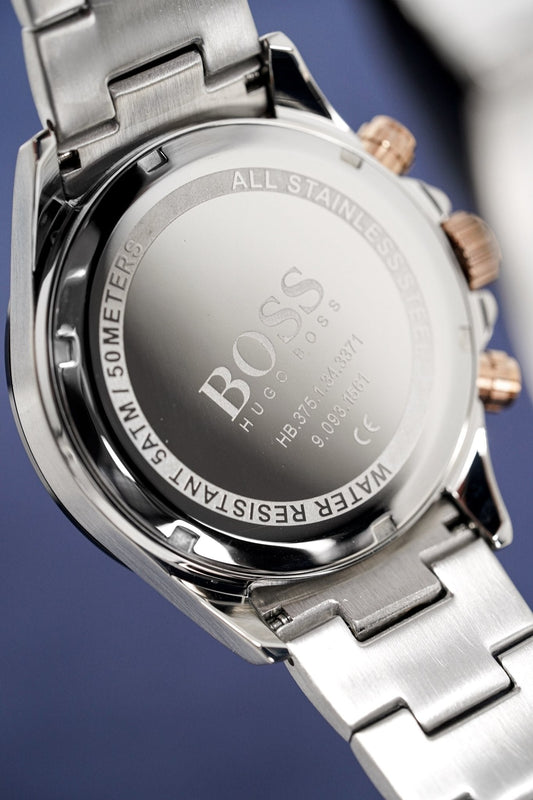 Hugo Boss Herrenuhr Men S Watch Chronograph Hero Two Tone Hb1513757 – HB1513757