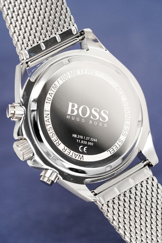 Hugo Boss Herrenuhr Men S Watch Chronograph Ocean Edition Black Hb1513701 – HB1513701