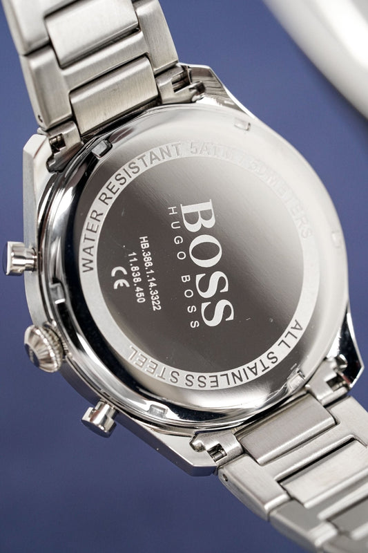 Hugo Boss Herrenuhr Men S Watch Chronograph Pioneer Blue Hb1513867 – HB1513867