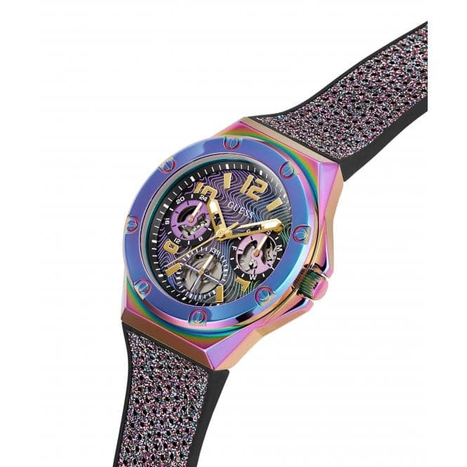 Guess Damenuhr Watches Ladies Asteria Iridescent Watch Gw0620l4 – GW0620L4