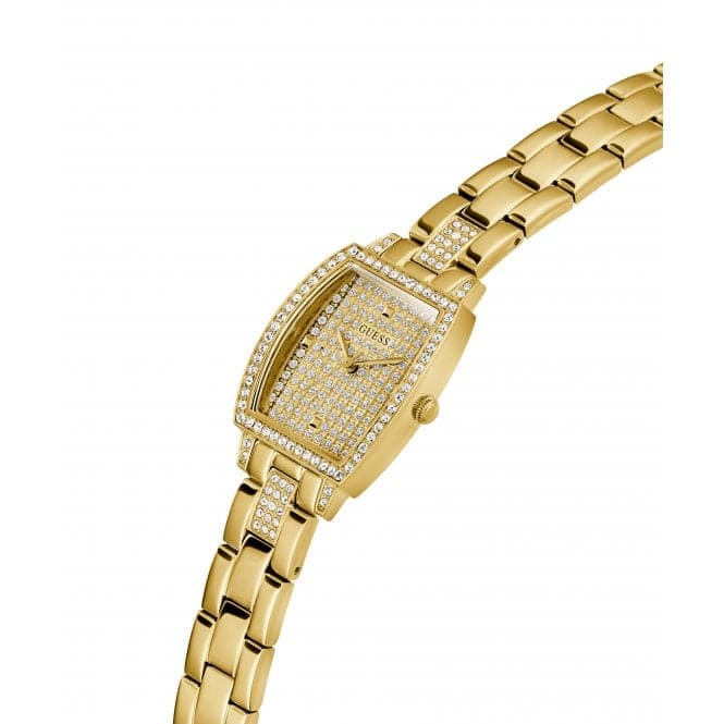 Guess Damenuhr Watches Ladies Brilliant Gold Tone Watch Gw0611l2 – GW0611L2