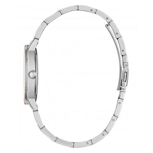 Guess Damenuhr Watches Ladies Dawn Stainless Steel 2 Tone Watch Gw0404l3 – GW0404L3