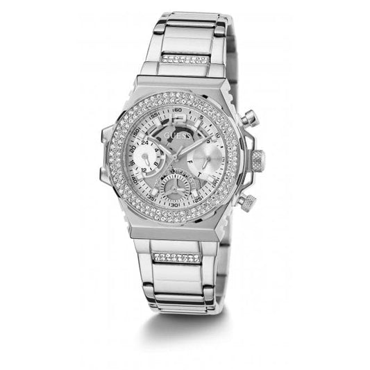 Guess Damenuhr Watches Ladies Fusion Stainless Steel Silver Watch Gw0552l1 – GW0552L1