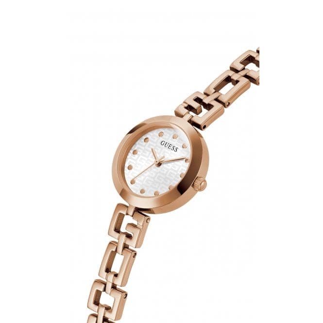 Guess Damenuhr Watches Ladies Lady G Stainless Steel Rose Gold Watch Gw0549l3 – GW0549L3