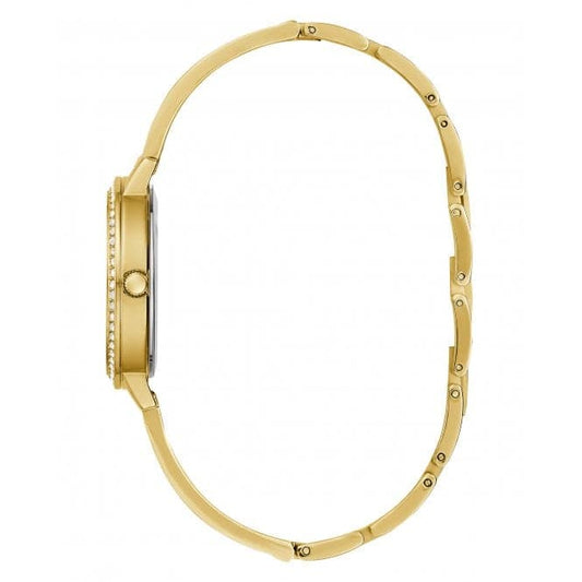 Guess Damenuhr Watches Ladies Tri Luxe Stainless Steel Gold Tone Watch Gw0474l2 – GW0474L2