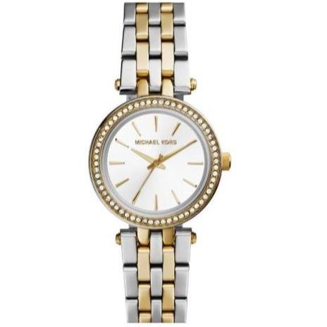 Michael Kors Damenuhr Mk3323 Ladies Mini Darci Two Tone Crystal Watch – MK3323