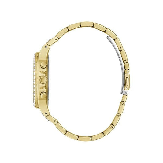 Guess Damenuhr Watches Moonlight Ladies Sport Gold Stainless Steel Watch Gw0320l2 – GW0320L2