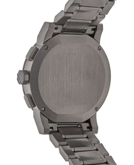 Burberry Herrenuhr The City Black Chronograph – BU9354