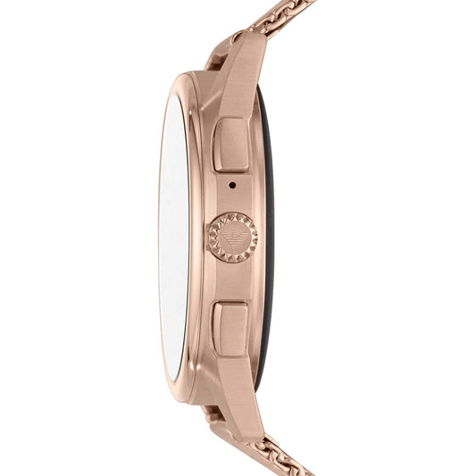 Emporio Armani Herrenuhr Art9005 Men S Rose Gold Connected Smartwatch – ART9005