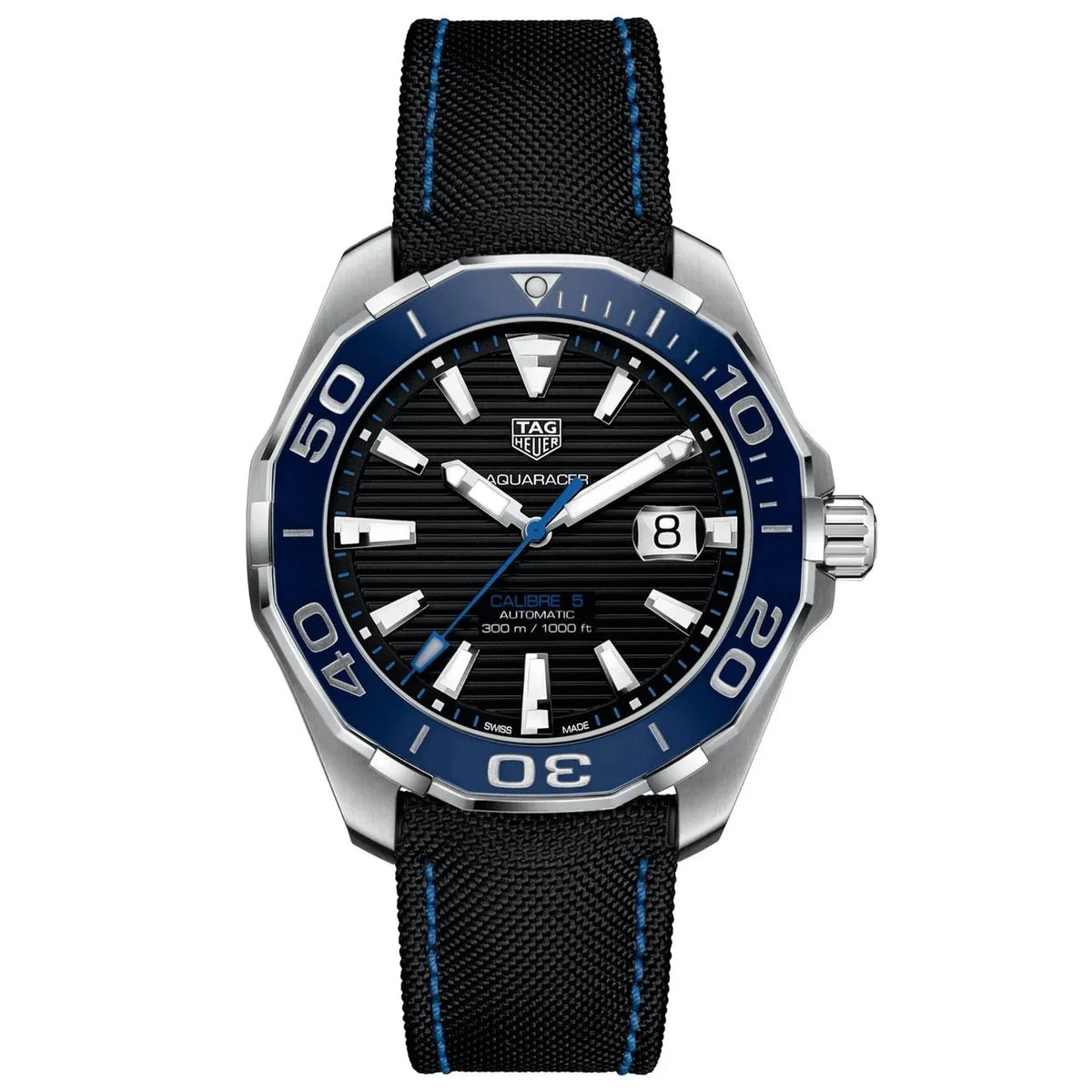 TAG Heuer Herrenuhr Aquaracer 43mm Calibre 5 Automatic Mens Watch 4 – WAY201C.FC6395