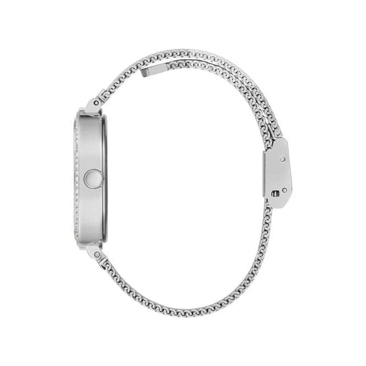 Guess Damenuhr Watches Tapestry Ladies Trend Silver Stainless Steel Watch Gw0354l1 – GW0354L1