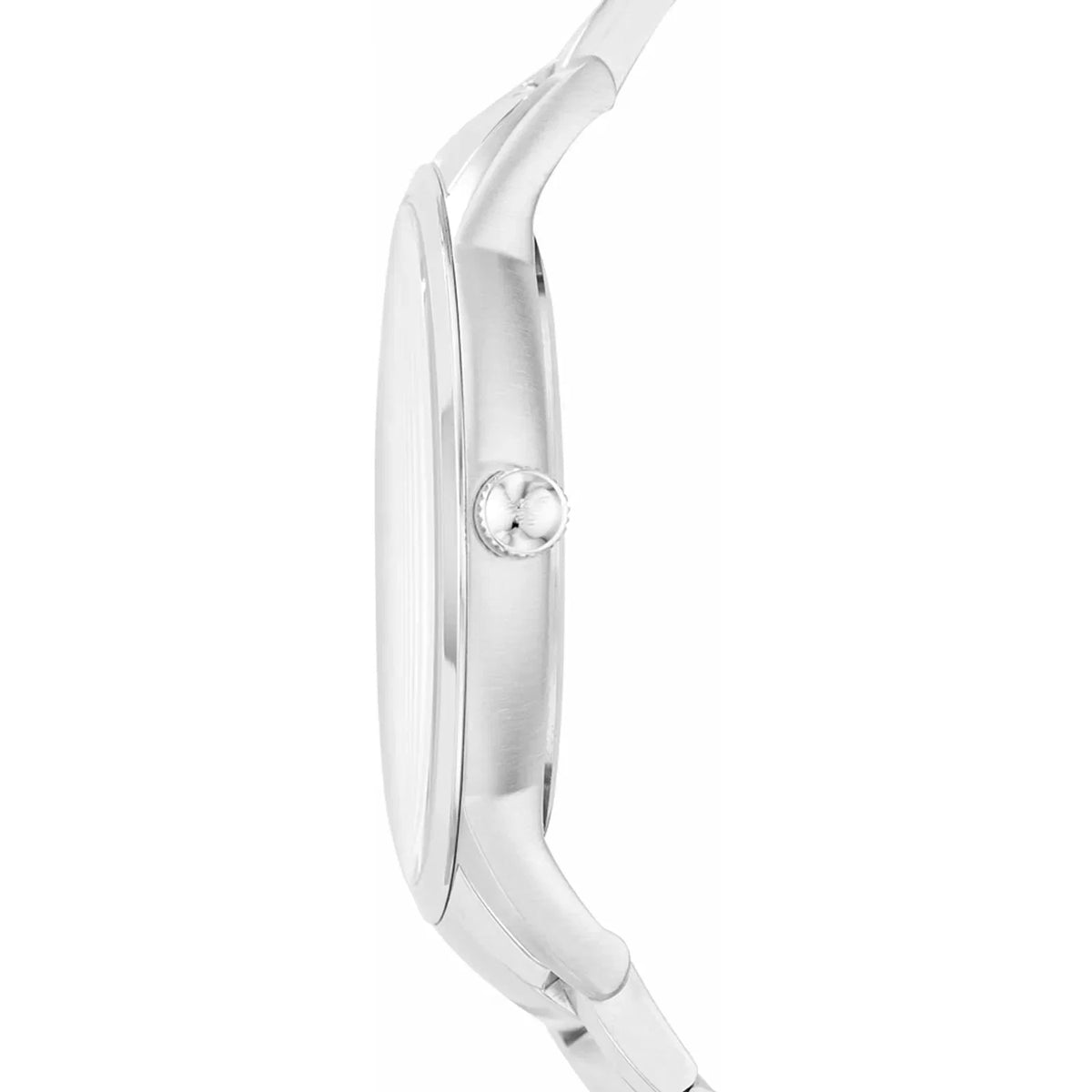 Emporio Armani Herrenuhr Mens Ar11180 Silver Tone Stainless Steel Watch With Blue Dial – AR11180