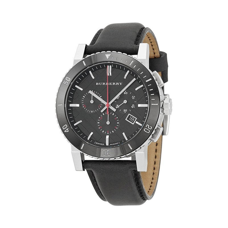 Burberry Herrenuhr The City Black Chronograph – BU9382