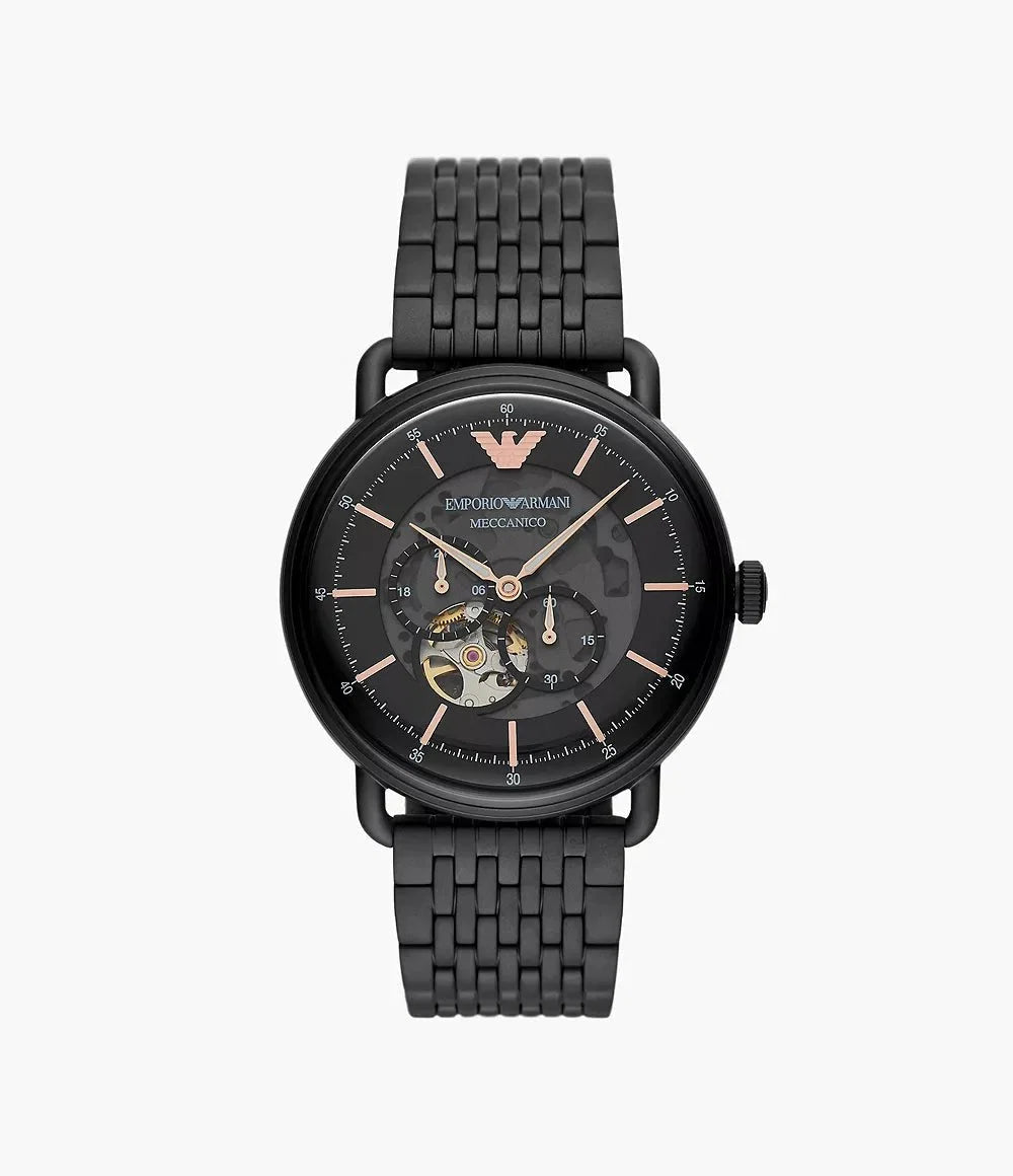 Emporio Armani Herrenuhr Ar60025 Mens Meccanico Watch