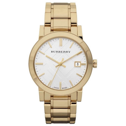 Burberry Damenuhr The City Gold Quarz – BU9003