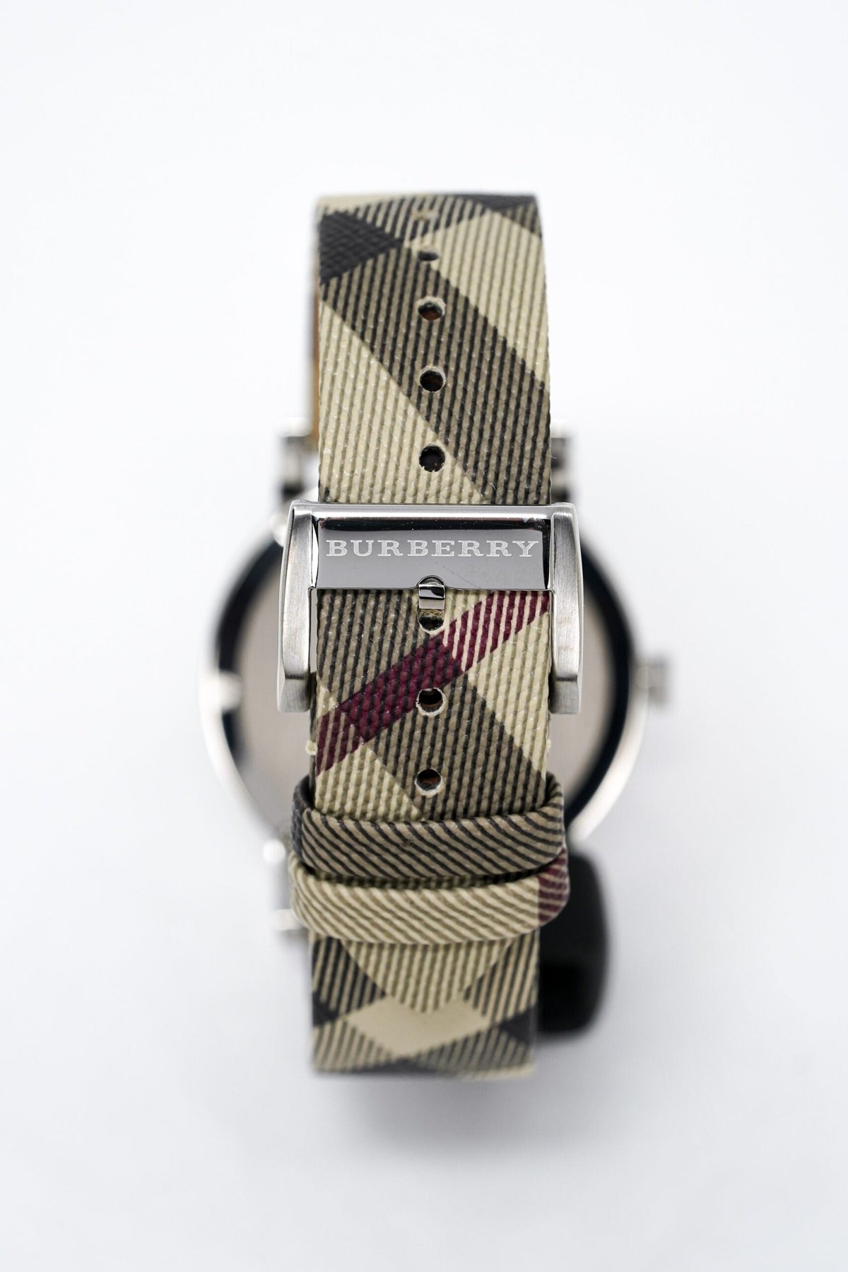 Burberry The City Nova Damenuhr taupefarbenes Zifferblatt mit Datum BU9023