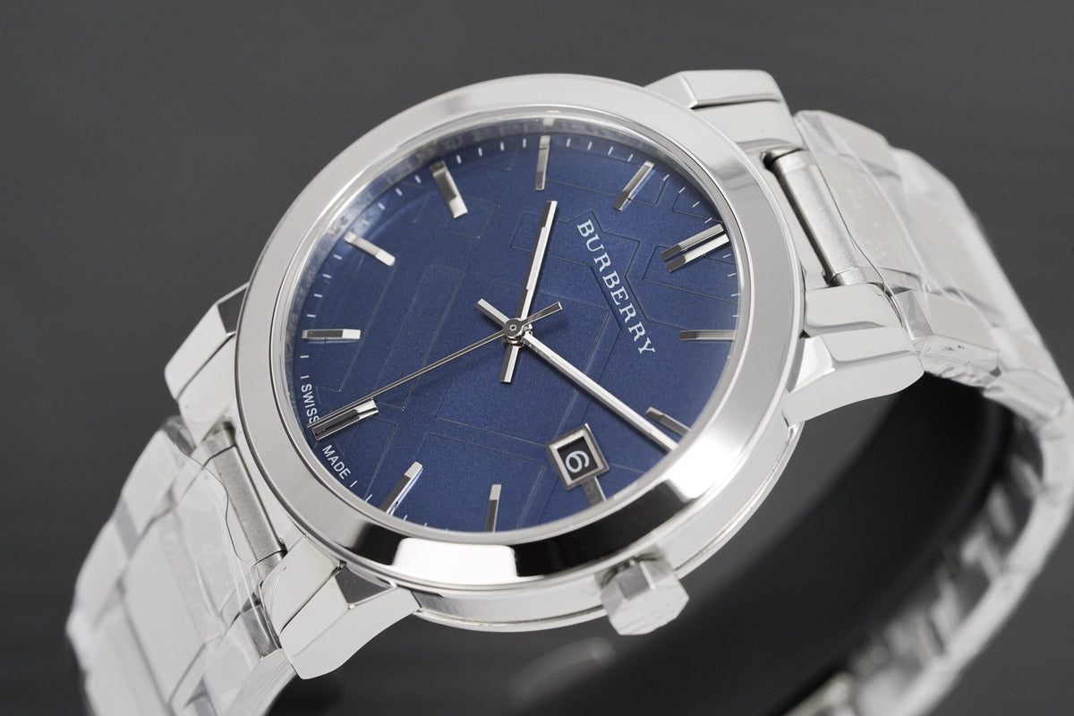 Burberry Herrenuhr The City Steel Quarz – BU9031