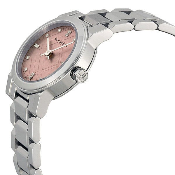 Burberry Damenuhr The City Check Quarz – BU9223