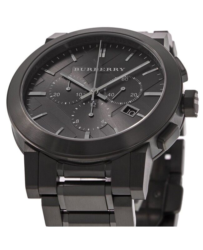 Burberry Herrenuhr The City Black Chronograph – BU9354