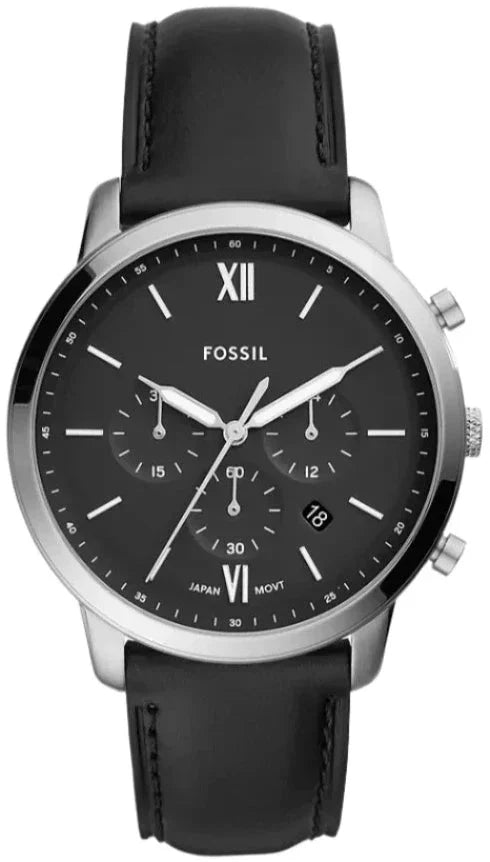 Fossil Armbanduhr Watch Neutra Chronograph Black Fs5452 – FS5452