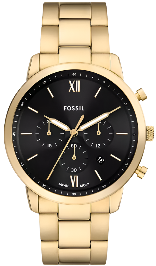Fossil Armbanduhr Watch Neutra Chronograph Gold Tone Fs6093 – FS6093