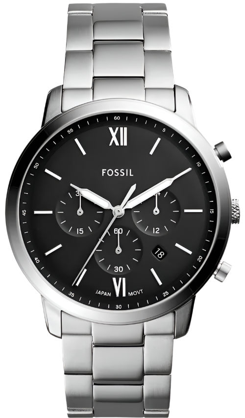 Fossil Armbanduhr Watch Neutra Chronograph Steel Fs5384 – FS5384