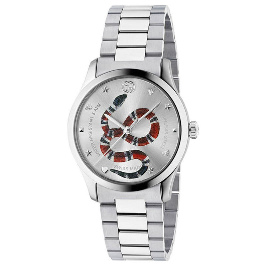 Gucci Herrenuhr G Timeless Snake Mens Watch Ya1264076 – YA1264076