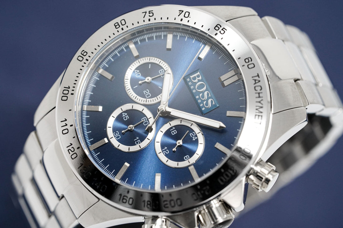 Hugo Boss Herrenuhr Men S Watch Chronograph Ikon Blue Hb1512963 – HB1512963