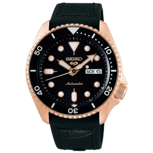 Seiko Herrenuhr 5 Sports Auto Mens Black Watch Srpd76k1 – SRPD76K1