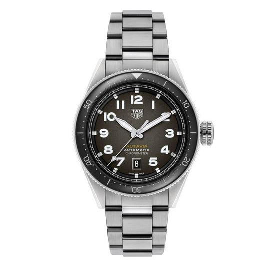 TAG Heuer Herrenuhr Autavia Automatic Chronometer Mens Watch – WBE5114.EB0173