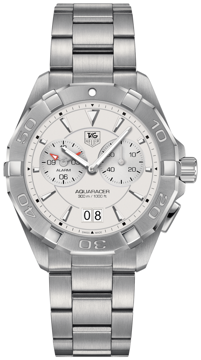 TAG Heuer Herrenuhr Aquaracer White Dial Watch For Men Way111y Ba0928 – WAY111Y.BA0928