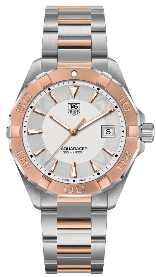 TAG Heuer Herrenuhr Aquaracer White Dial Watch For Men Way1150 Bd0911 – WAY1150.BD0911