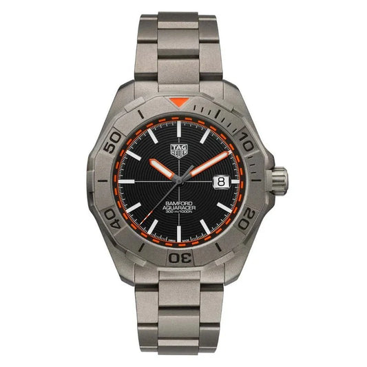 TAG Heuer Herrenuhr Aquaracer Carbon 41mm Calibre 5 Automatic Mens Watch – WAY208F.BF0638