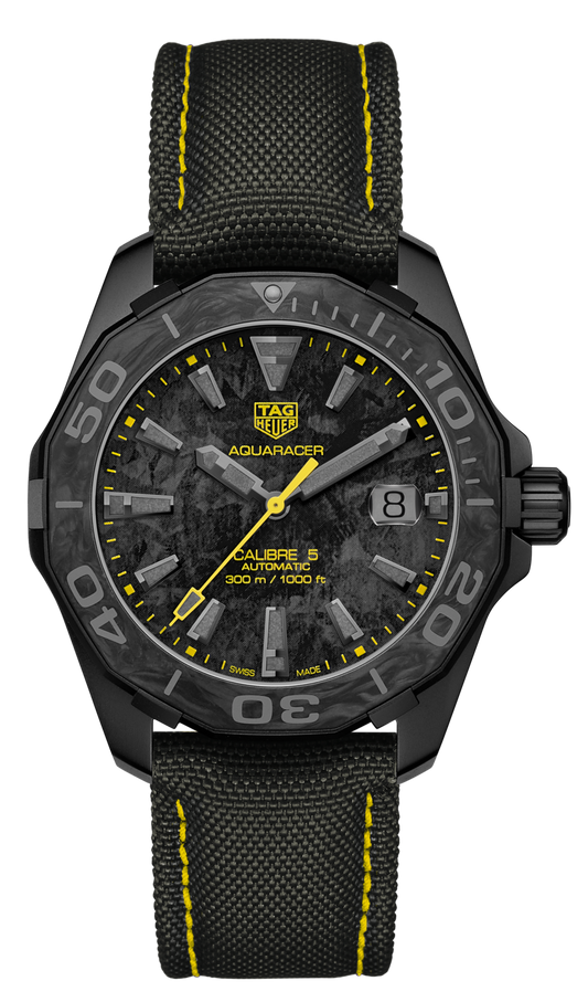 TAG Heuer Herrenuhr Aquaracer Carbon Dial Watch For Men Wbd218b Fc6446 – WBD218B.FC6446