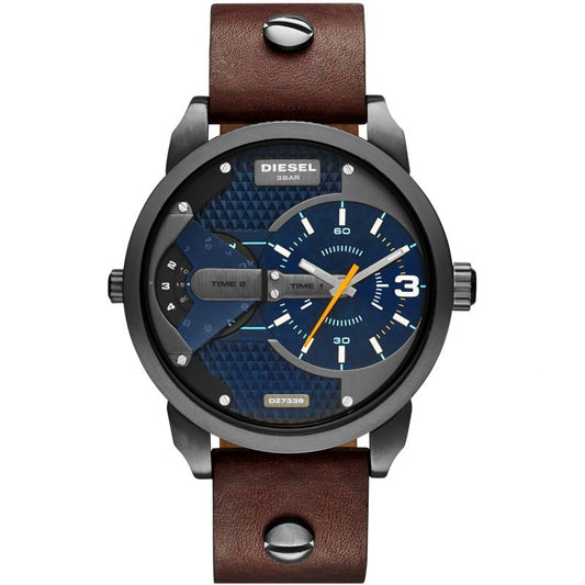 Diesel Herrenuhr Dz7339 Men S Mini Daddy Gun Metal Watch – DZ7339