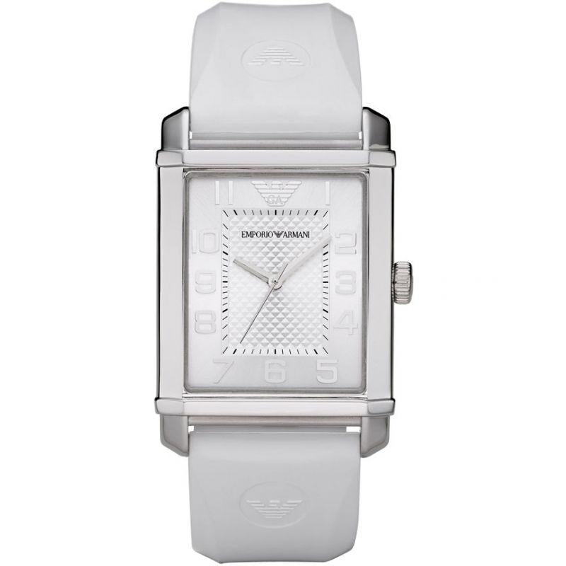 Emporio Armani Damenuhr Ar0498 Ladies White Watch – AR0498