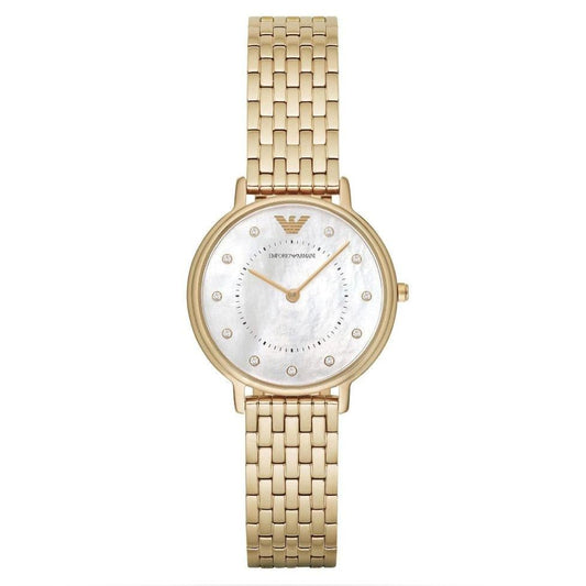 Emporio Armani Damenuhr Ar11007 Ladies Gold Watch – AR11007