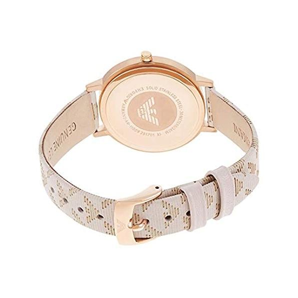 Emporio Armani Damenuhr Ar11008 Ladies Classic White Watch – AR11008