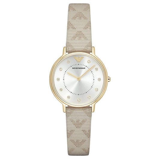 Emporio Armani Damenuhr Ar11042 Ladies Beige Watch – AR11042