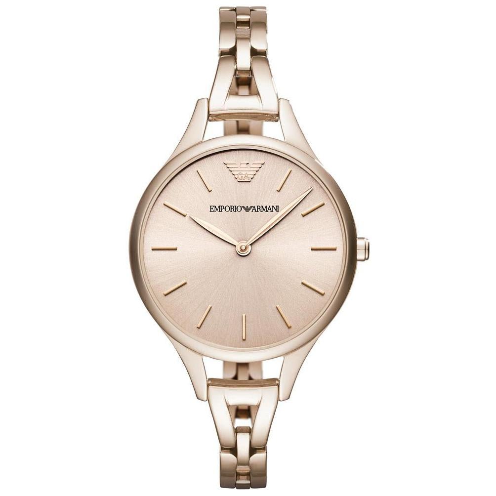 Emporio Armani Damenuhr Ar11055 Ladies Aurora Rose Gold Watch – AR11055