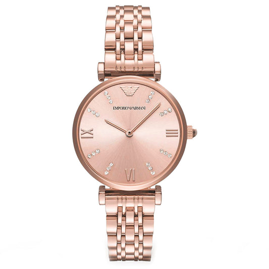Emporio Armani Damenuhr Ar11059 Ladies Rose Gold Watch – AR11059