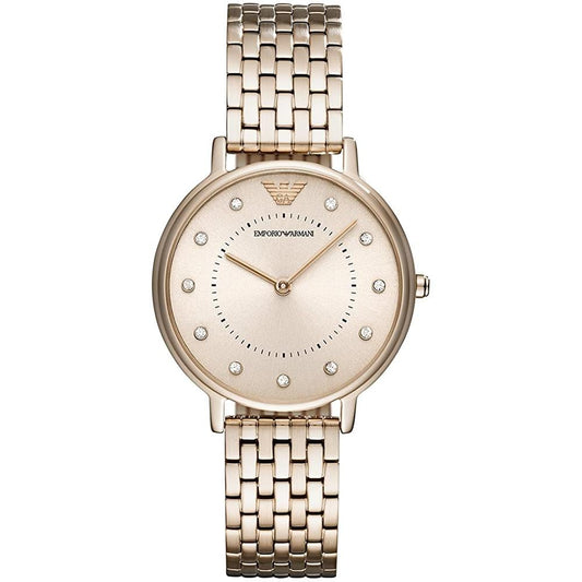 Emporio Armani Damenuhr Ar11062 Ladies Rose Gold Watch – AR11062