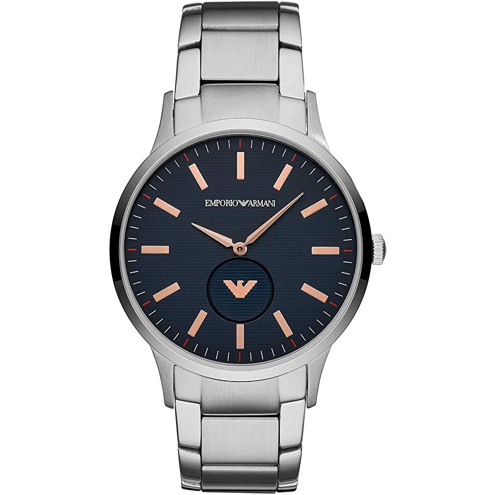 Emporio Armani Herrenuhr Ar11137 Men S Renato Blue Watch – AR11137